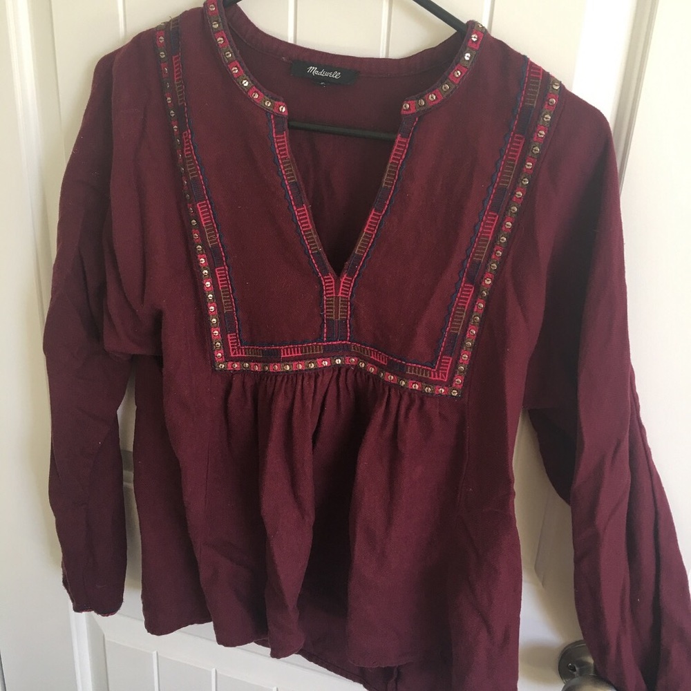 Madewell size medium blouse
